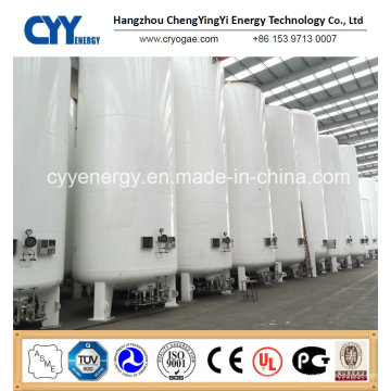 Tanque de armazenamento de água de 20m3 criogênico industrial de baixa pressão Lox Lin Lar Lco2
